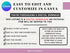 Grand Opening Flyer Template, Restaurant Food Flyer, Social Media Flyer, Bar Menu, Grand Opening Flyer Menu Template, Flyer Template