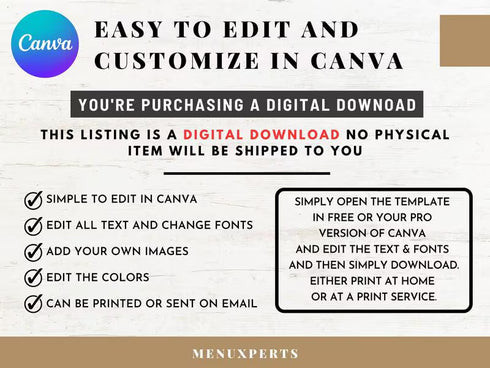 Editable Template, Cookout Flyer, Food Party Flyer, Editable Canva Food Menu Flyer Template, Soul Food Flyer, Food Flyer Template, Soul Food