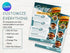 Burger Fast Food Flyer Template, Restaurant Food Flyer, Menu Template, Canva Template, Flyer Template, Price List Template, Food Poster