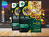 Soul Food Flyer, Food Flyer Template, Soul Food Editable Template, Cookout Flyer, Food Party Flyer, Editable Canva Food Menu Flyer Template