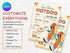 Delicious Hotdog Flyer Template, Editable Fast Food Poster, Hot Dog Menu Promotion Flyer, Canva Restaurant Marketing, Instant Download
