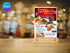 Delicious Spaghetti Flyer Template, Editable Italian Food Poster, Pasta Menu Flyer, Spaghetti Restaurant Promotion, Canva Food Template