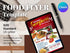 Delicious Spaghetti Flyer Template, Editable Italian Food Poster, Pasta Menu Flyer, Spaghetti Restaurant Promotion, Canva Food Template