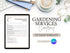 Gardening Services Contract Template | Lawn & Garden Agreement PDF | Editable Service Legal Document | Printable Gardening Contract
