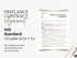 Freelance Contract Agreement Template | Independent Contractor Agreement PDF | Editable Service Legal Document | Printable Freelance Contract