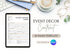 Event Decor Contract Template | Editable Decoration Agreement PDF | Event Styling Legal Document | Printable Decorator Contract