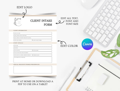 Catering Contract Template | Editable Food Service Agreement PDF | Printable Event Catering Legal Document | Catering Service Contract