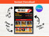 Big Sale Flyer, Editable Canva Template, Mega Discount Promotion Poster, Business Marketing Social Media Print, Digital Download