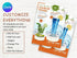 Drink Menu, Cocktail Poster, Price List Template, Flyer Template, Printable Cocktail Drink Template, DIY Canva Cocktail Flyer Template