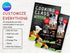 Cooking Class Food Flyer, DIY Canva Cooking Class Flyer Template, Editable Canva Social Media Flyer Template for Cooking Class