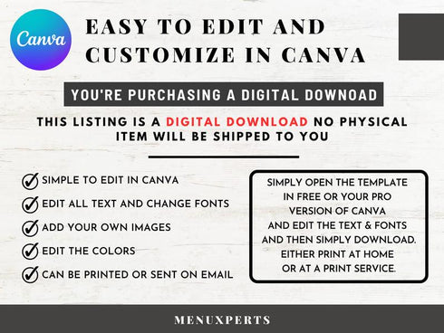 Cooking Class Food Flyer, DIY Canva Cooking Class Flyer Template, Editable Canva Social Media Flyer Template for Cooking Class