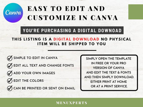 Editable Grand Opening Flyer, Food Flyer Template, Soul Food Flyer, Grand Opening Flyer, Soul Food Flyer Canva Template