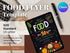 Grand Opening Flyer Template, Restaurant Food Menu, Menu Template, Customizable Menu Design, Food Menu Template, Sale Items Event Flyer