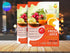 Fresh Juice Flyer Template, Smoothie Juice Bar Promotion Flyer, Editable Canva Food Poster, Healthy Drink Menu Design, Instant Download