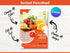 Fresh Juice Flyer Template, Smoothie Juice Bar Promotion Flyer, Editable Canva Food Poster, Healthy Drink Menu Design, Instant Download