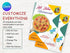 Pizza Flyer Template, Pizza Restaurant Promotion Flyer, Editable Canva Food Poster, Pizza Menu Flyer, Instant Download