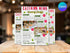 Catering Restaurant Flyer Template, Food Catering Promotion Flyer, Restaurant Advertising Poster, Editable Canva Template, Digital Download