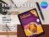 Delicious Fried Chicken Flyer Template, Editable Fast Food Poster, Chicken Menu Flyer, Canva Restaurant Marketing, Instant Download