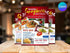 Delicious Spaghetti Flyer Template, Editable Italian Food Poster, Pasta Menu Flyer, Spaghetti Restaurant Promotion, Canva Food Template