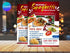 Delicious Spaghetti Flyer Template, Editable Italian Food Poster, Pasta Menu Flyer, Spaghetti Restaurant Promotion, Canva Food Template