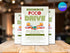 Food Drive Donation Flyer Template, Charity Food Drive Poster, Community Donation Flyer, Editable Canva Template, Nonprofit Fundraiser Flyer