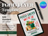 Food Drive Charity Flyer Template, Community Donation Poster, Fundraiser Food Drive Flyer, Editable Canva File