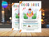 Food Drive Flyer Template, Charity & Fundraiser Promotion, Editable Canva Poster, Instant Download, Community Donation Poster