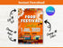 Food Festival Flyer Template, Restaurant Street Food Promotion Flyer, Editable Canva Food Poster, Event Marketing Design, Instant Download