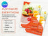 Fresh Juice Flyer Template, Smoothie Juice Bar Promotion Flyer, Editable Canva Food Poster, Healthy Drink Menu Design, Instant Download