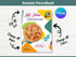 Little Italian Pizza Restaurant Flyer Template, Editable Canva Food Flyer, Pizza Promotion Poster, Italian Menu Design, Instant Download