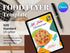 Little Italian Pizza Restaurant Flyer Template, Editable Canva Food Flyer, Pizza Promotion Poster, Italian Menu Design, Instant Download