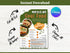Mexican Soul Food Flyer Template, Restaurant Promotion Flyer, Editable Canva Food Poster, Taco Menu Design, Instant Download