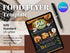 Mexican Food Flyer Template, Restaurant Promotion Flyer, Editable Canva Food Poster, Taco Menu Flyer, Instant Download