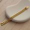Golden Link Bracelet | Premium Stainless Steel Bracelet | Chain Bracelet | Women Jewelry | Luxury Bracelet | Adjustable Chain | Gift Idea
