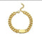 Premium Golden Cuban Link ID Bracelet | Premium Stainless Steel Bracelet | Minimalist Chain Bracelet | Bracelet | Gift For Women